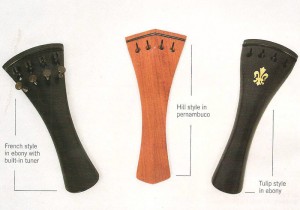 Three types of tailpieces