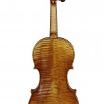 Chouhei violin back view